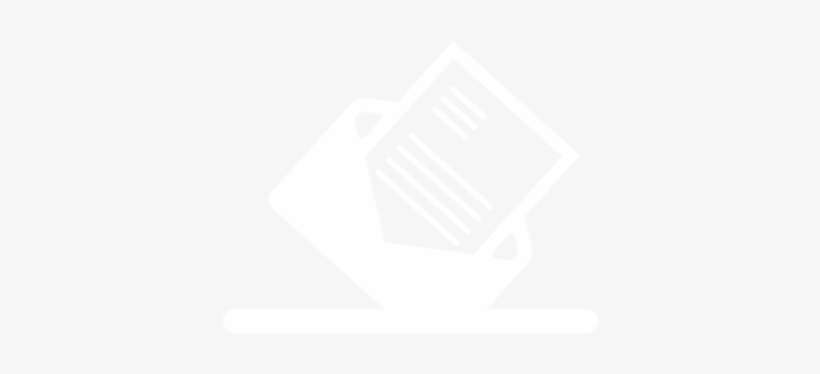 White Fingerprint Png Download - Post Icon White Png, transparent png download