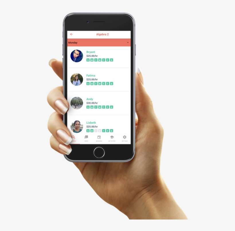 Finding And Booking Nearby Tutors Is Even Easier With - Itrack Mini Bluetooth Gps Tracker Key Finder Smart, transparent png download