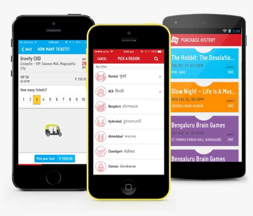 Mobile App Design, Mobile App Design - Ticket, transparent png download