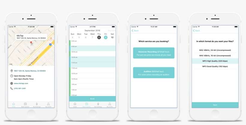 This Helped Us Later On In Development, Since We Had - Ios Ui Booking, transparent png download
