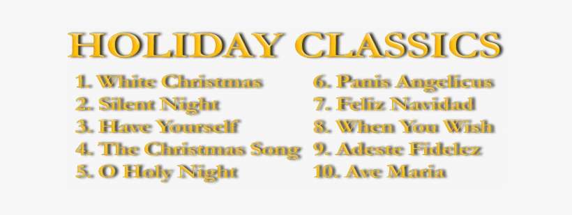 Holiday Classics At Cd Baby - Printing, transparent png download
