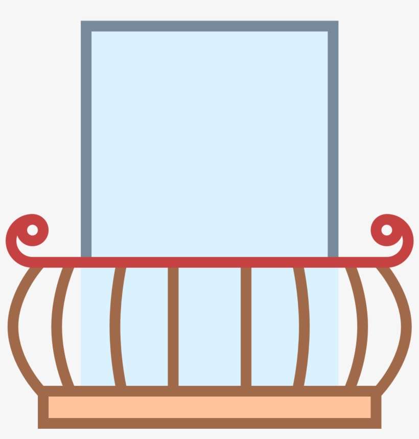 Icon Balcony, transparent png download