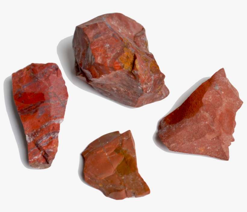 Red Jasper This Fine Grained Stone Contains The Iron - Red Stone Mineral, transparent png download