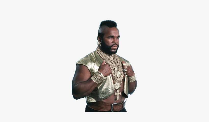 Mr T Side View - Mr T Png, transparent png download