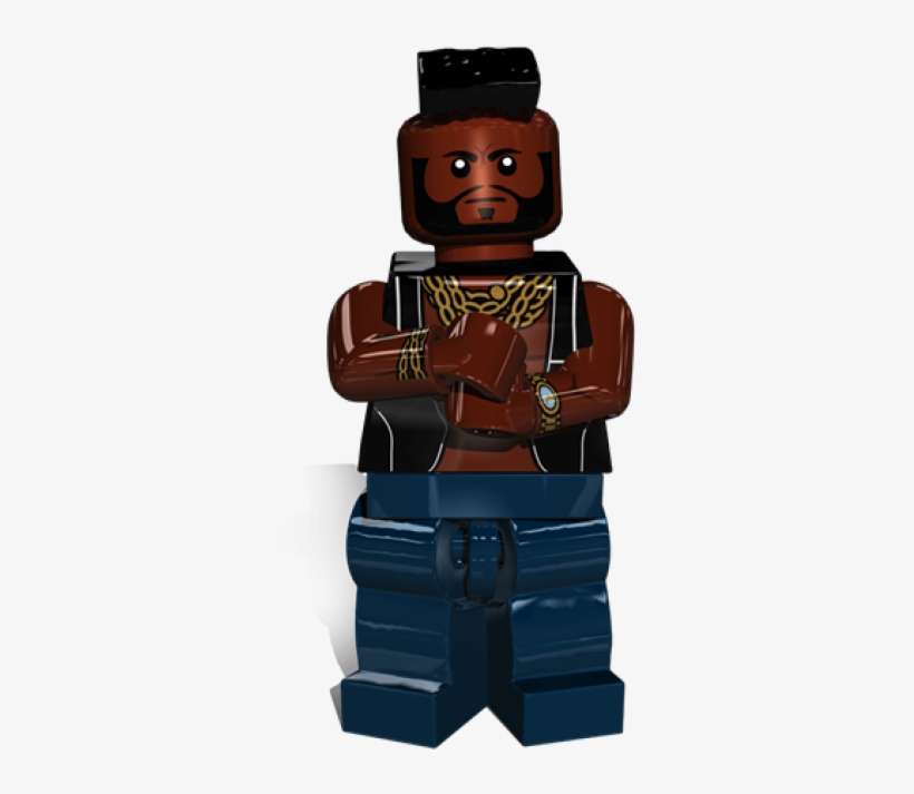 Lego Minifigure Mr T, transparent png download