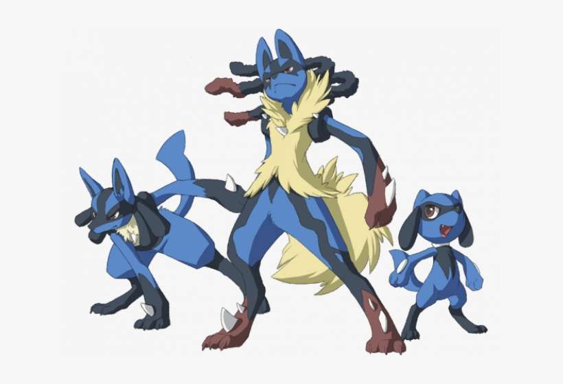 Riolu Lucario Mega Lucario, transparent png download