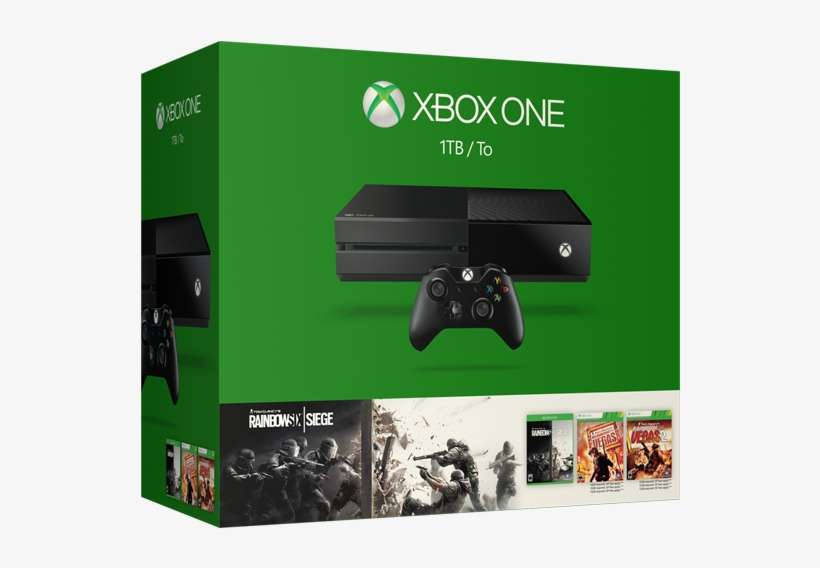 Xbox One S Rainbow Six Siege Bundle, transparent png download