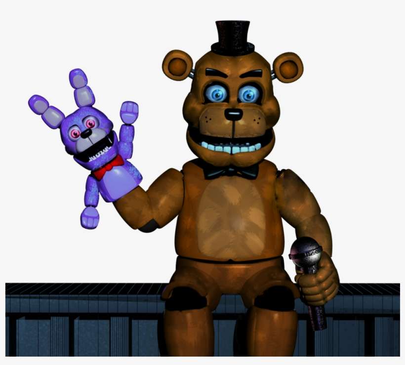 funtime freddy plush transparent