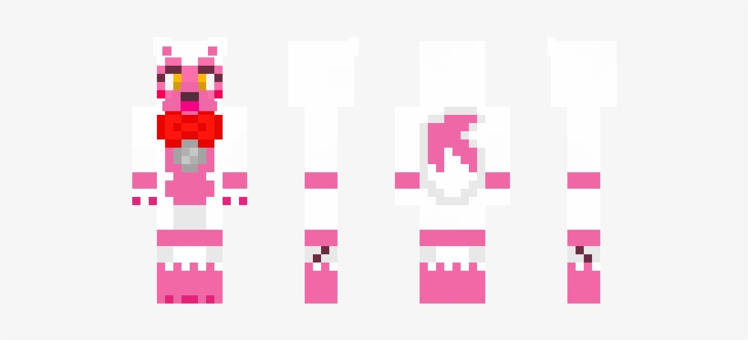 Minecraft Skin Funtimefoxy - Minecraft, transparent png download