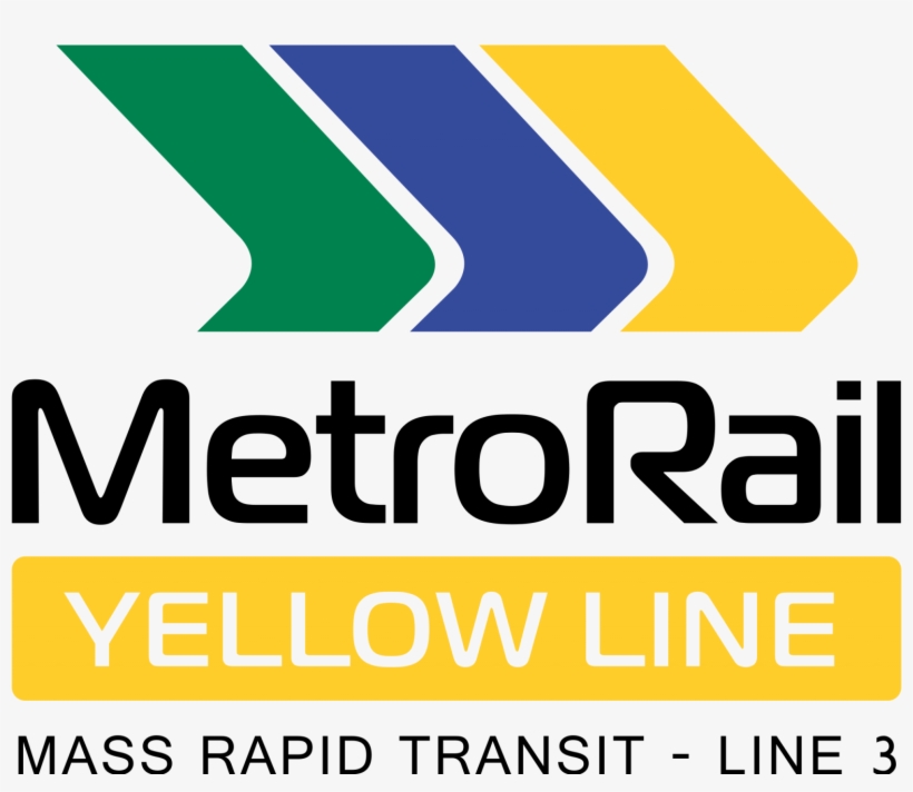 2000px Mrt 3 Manila Yellow Logo Line Svg Rail Acronym - Mrt 3 Logo, transparent png download