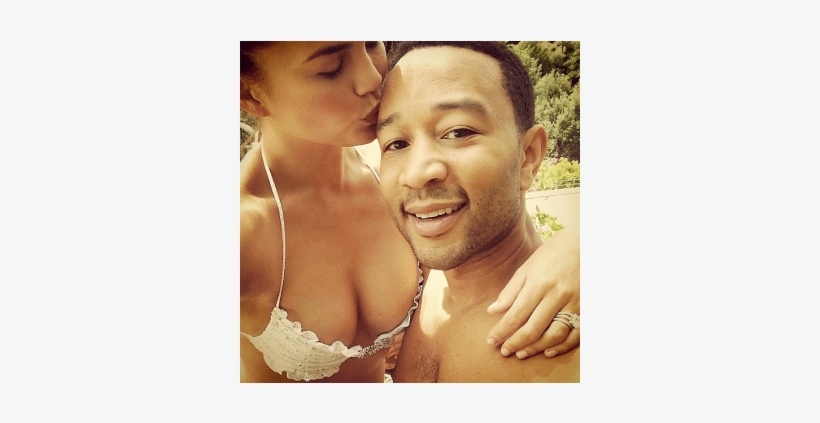John Legend's Sexy Wedding Anniversary Photos - Chrissy Teigen John Legend All Of Me, transparent png download