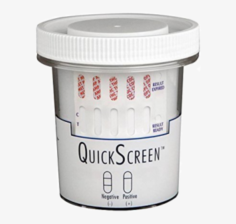 10 Drug / 10 Panel / Clia Waived Quickscreen Cup Multi - Quick Read Drug Test, transparent png download