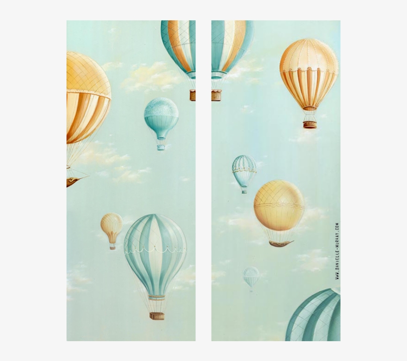 Danielle Murray "up Up" 8 X 20 In - Hot Air Balloon, transparent png download