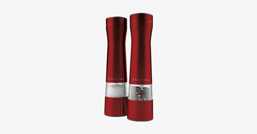 Table Salt Png Kettles, Toasters, Irons & Kitchen Appliances - Russell Hobbs Salt & Pepper Mills Red, transparent png download