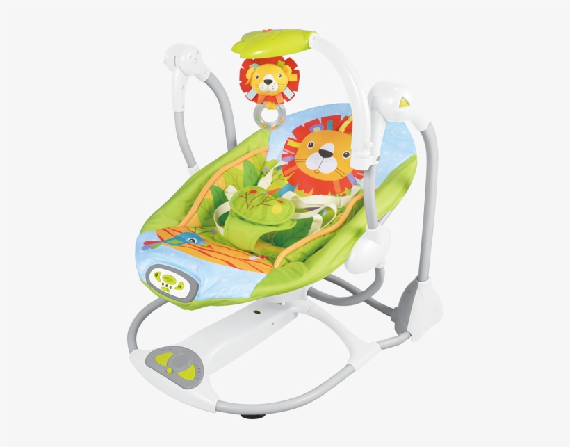 Happy Jungle Convert Me Swing To Seat - Ghế Rung Konig Kids, transparent png download