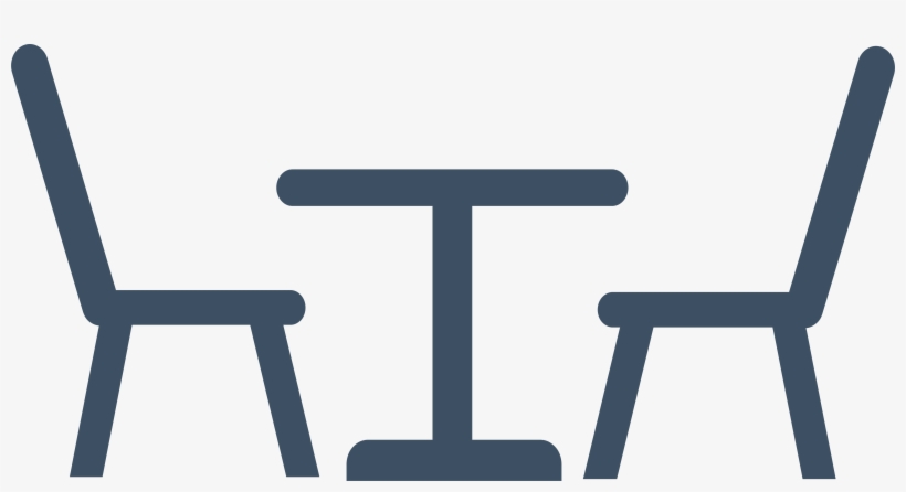 A Dining Table For Two - Chaise Table Logo, transparent png download