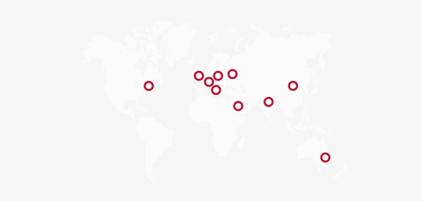 International Offices - World Map, transparent png download