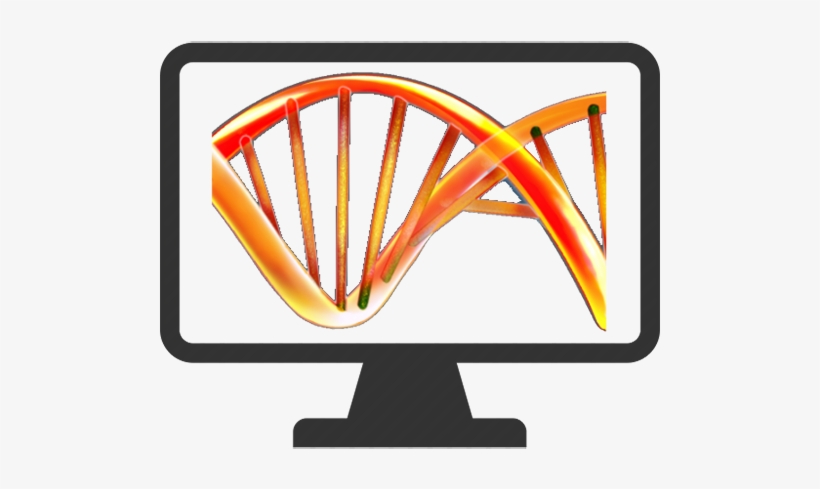 Monitor With A Double Helix - Encode, transparent png download