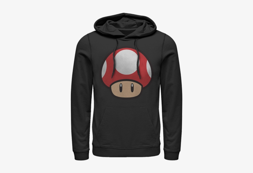 Power Up Mushroom - Hoodie-monsters-inc-vintage-logo-pull, transparent png download