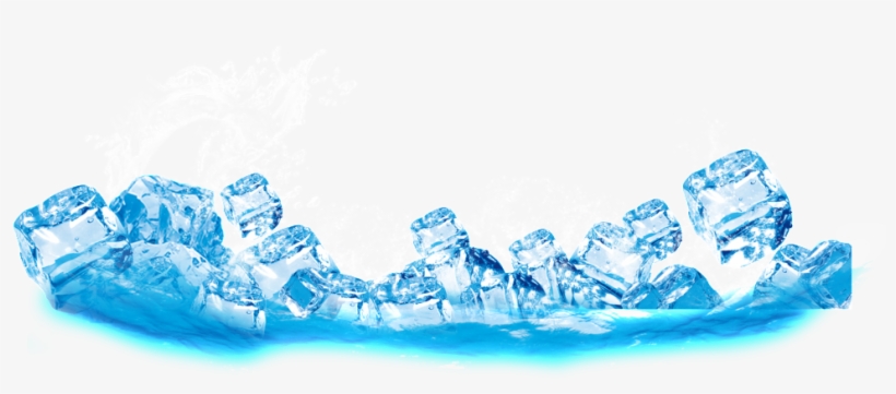 Ice Block Through Transparent - Ice, transparent png download