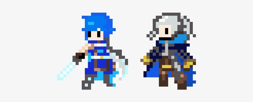 Chrom And Female Robin - Cartoon, transparent png download