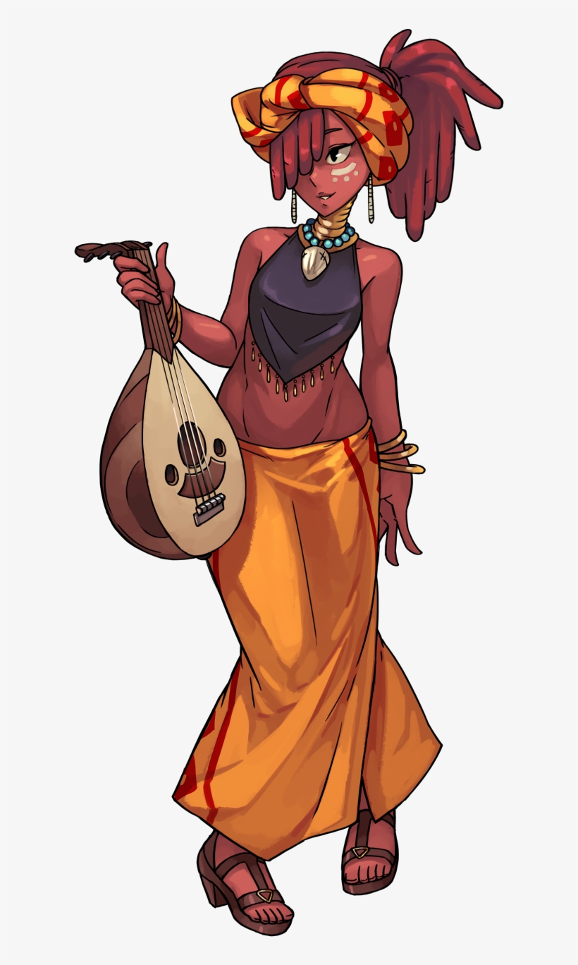 First, Here's Another Look At Zahra, Since Her Image - Female Characters Indivisible, transparent png download