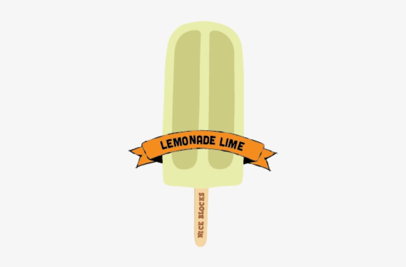 Nice Block Lemonade Iceblock - Ice Cream Bar, transparent png download