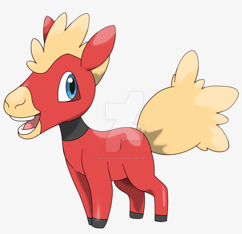 Survival Pokemon Fire Horse - Pokemon Fire Horse, transparent png download