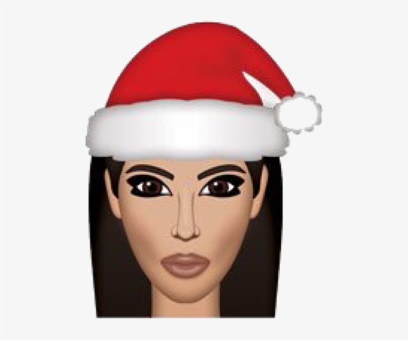 Happy Holidays Losers - Emoji Kim Kardashian Png, transparent png download