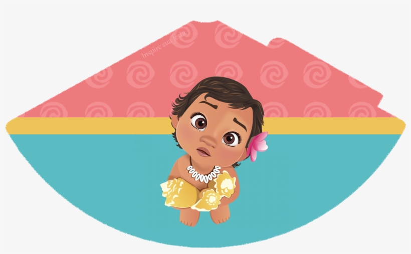 Chapeuzinho - Chapeuzinho De Festa Moana Baby, transparent png download
