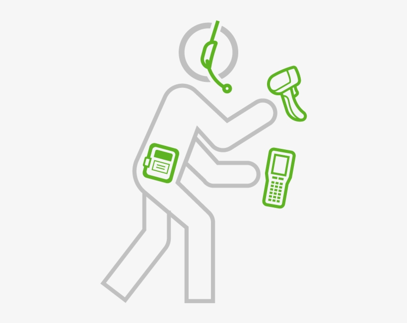 Connected Worker Icon - Graphic Design, transparent png download