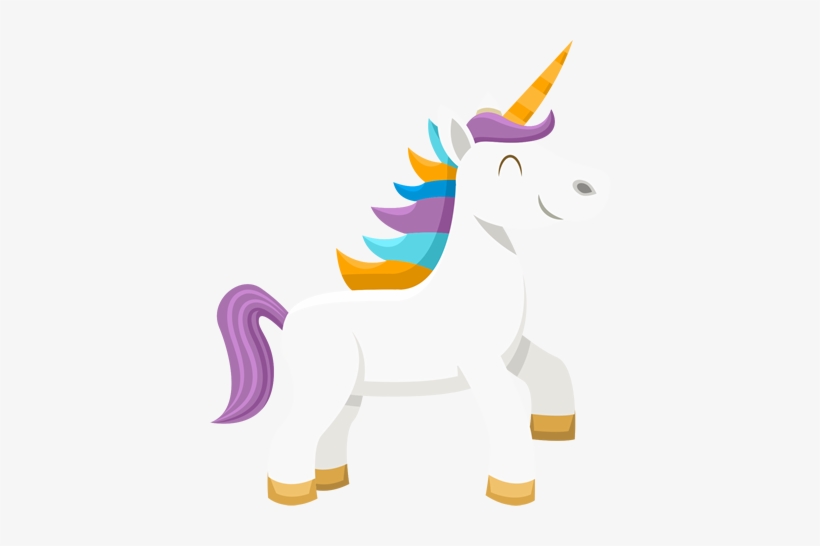 Los Seres Más Lindos Y Mágicos Llegan A Visitarte Desde - Unicornio En Color Pastel, transparent png download