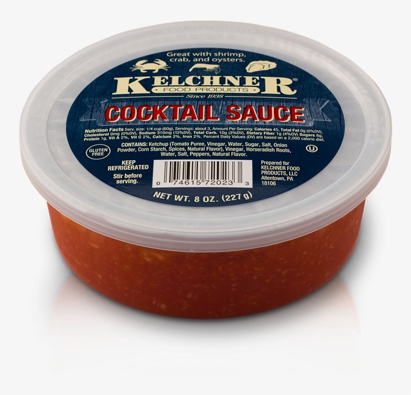 Cocktail Sauce Tub - Kelchner's Cocktail Sauce, transparent png download