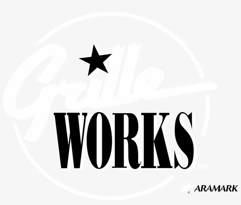 Grille Works Aramark Logo Black And White - Aramark, transparent png download