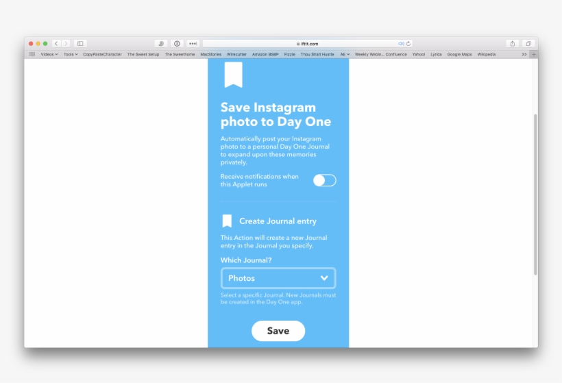 Use Day One And Ifttt To Automatically Create Journal - Journal Entry, transparent png download