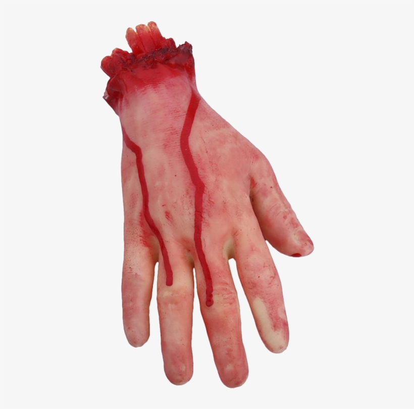 Severed Arm - Halloween Latex Props Terrorist Limb Broken Hand, transparent png download