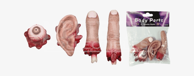 Severed Body Part Set - Seasons Severed Finger Ear Eyeball And Thumb, transparent png download