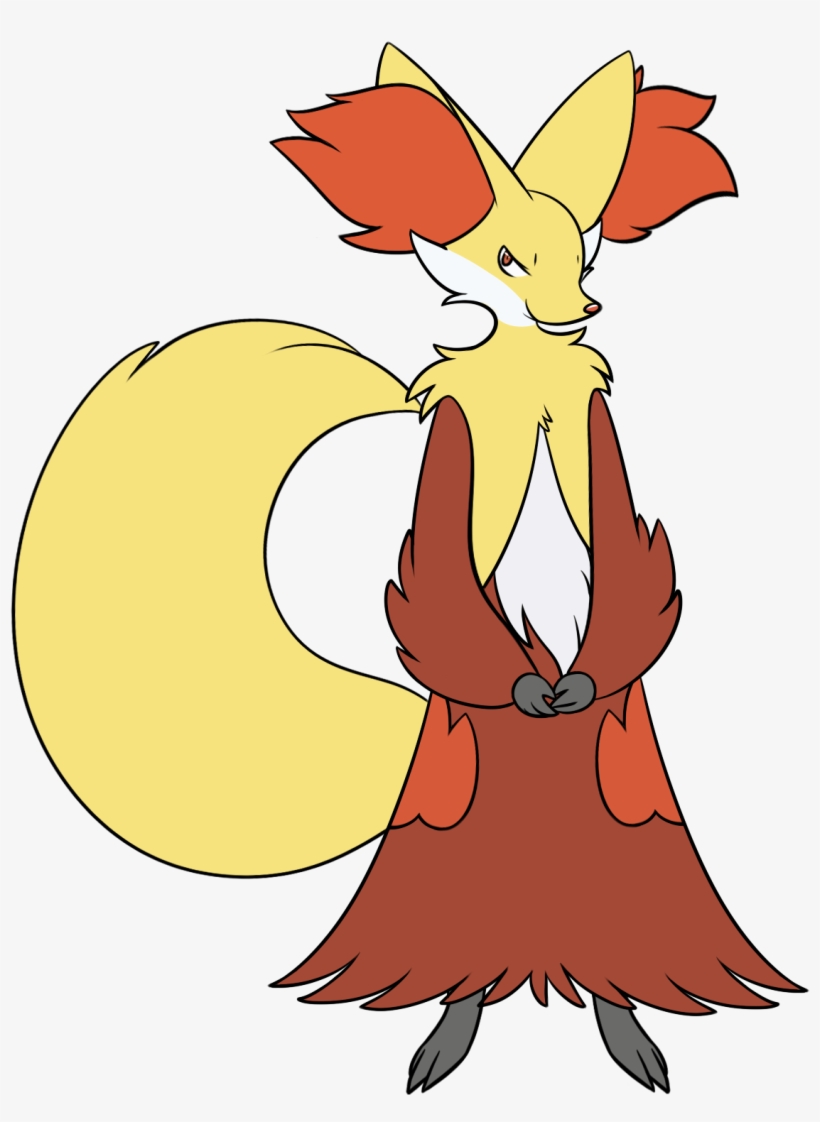 Delphox, transparent png download