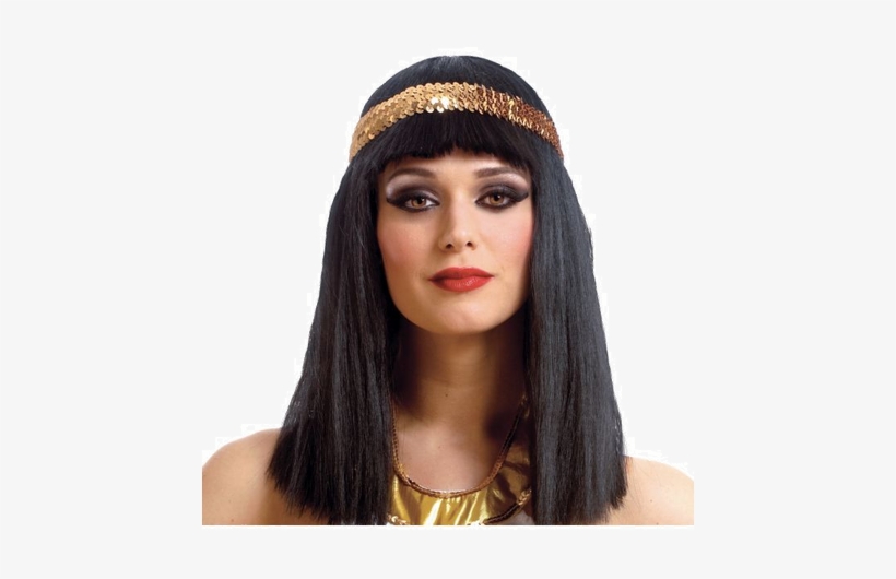 Peluca De Cleopatra - Cleopatra Wig, transparent png download
