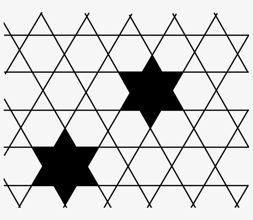 A Regular Six-pointed Star Positioned On A Vertex, - Practice Pen Tool Photoshop, transparent png download