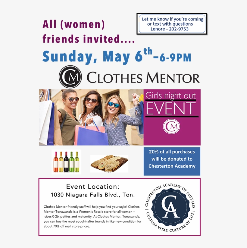 Clothes Mentor Flyer - Clothes Mentor, transparent png download