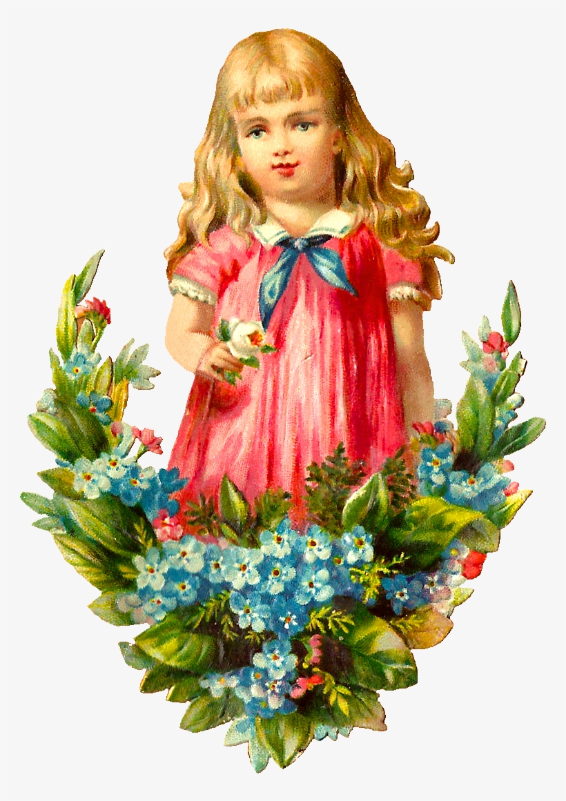 This Is A Stunningly Beautiful Graphic Of A Young Girl - Doll, transparent png download