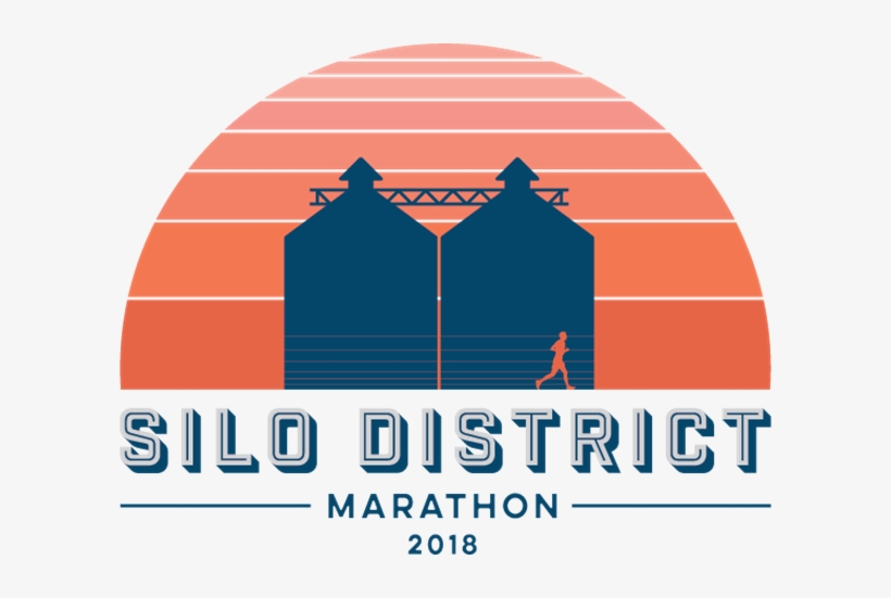 Silo District Marathon, Half & 5k - Silo District Marathon Logo, transparent png download
