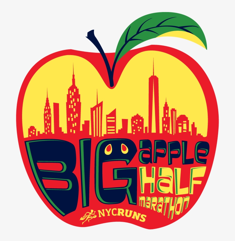 Nycruns Big Apple Half Marathon, transparent png download