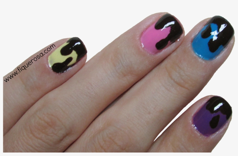 Aprenda O Passo A Passo Para Fazer A Unha De Chocolate - Nail Polish, transparent png download