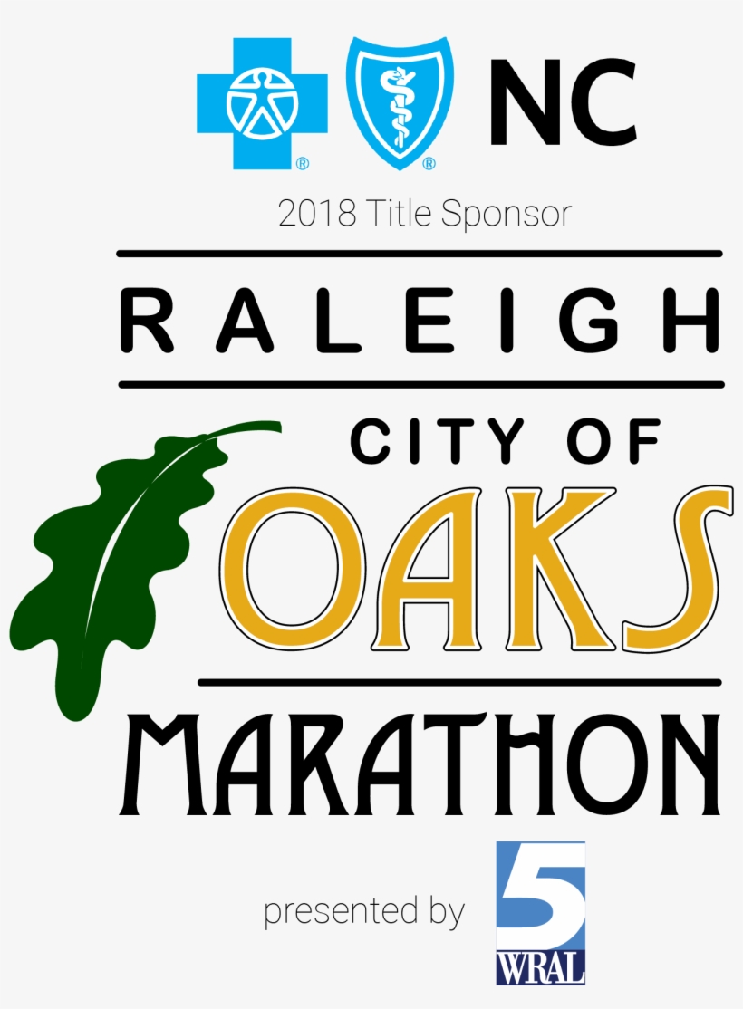 Blue Cross And Blue Shield Of North Carolina City Of - City Of Oaks Half Marathon Medal, transparent png download