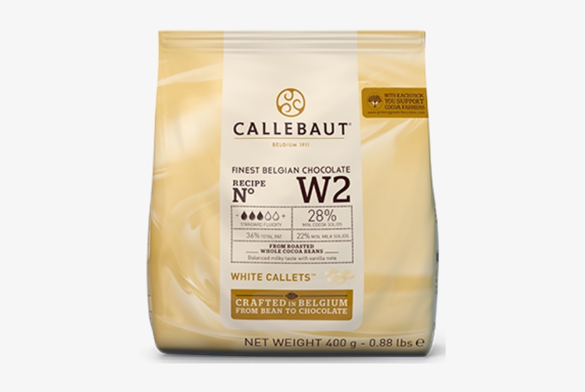 Witte Chocolade Smelten Callebaut, transparent png download
