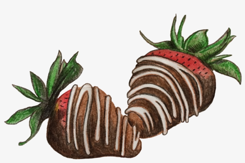 Picture Suggestion For Chocolate Strawberry Png - Chocolate Covered Strawberries Png, transparent png download