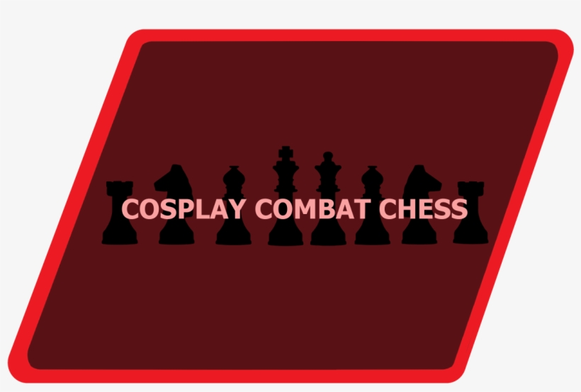 Cosplay Combat Chess Your Favorite Characters Come - Sign, transparent png download