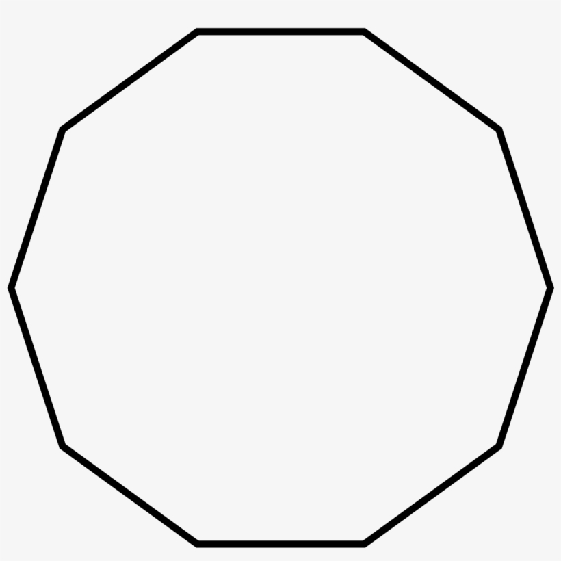 Cuantos Lados Tiene Un Dodecagono, transparent png download